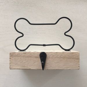 Dog bone stocking holder